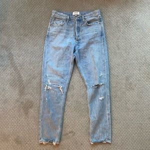 AGOLDE Jamie High Rise Classic in Shakedown